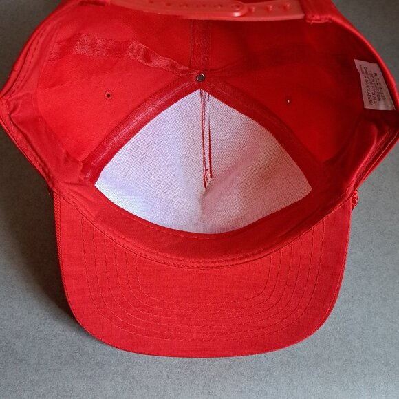 VINTAGE RCA Audio World USED Hat (Red, Snapback, Promo, Stereo Equipment) - Picture 7 of 9